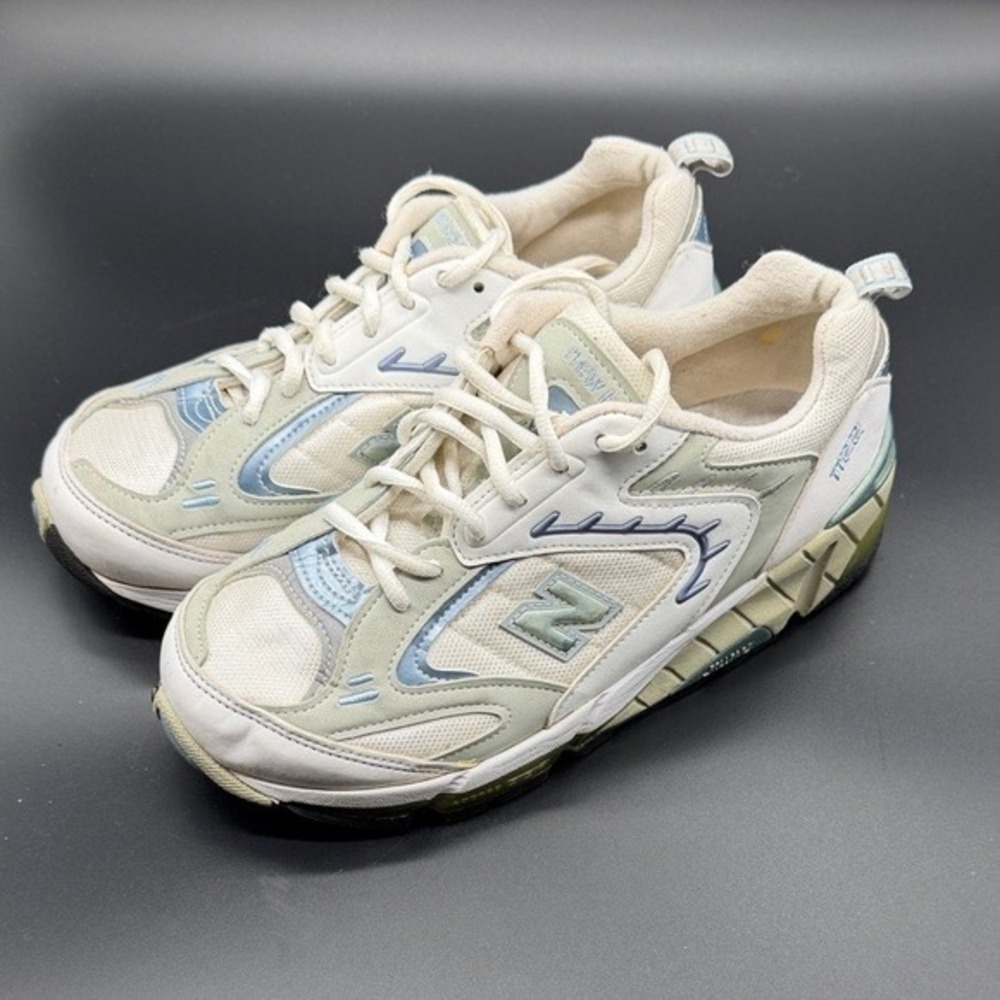 New Balance 1122 Women's‎ White Light Blue Mesh Athletic Running Shoes Size 6.5